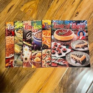 2/$30 Taste of Home Magazines Bundle Vintage Lot/Bundle of 6 1999